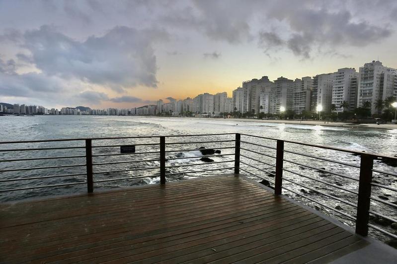 Grand Hotel Guaruja - A Sua Melhor Experiencia Beira Mar Na Praia! Exteriör bild